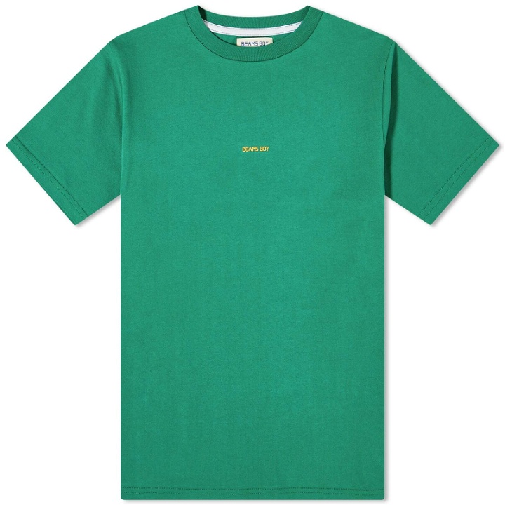 Photo: Beams Boy Women's Logo T-Shirt in Green
