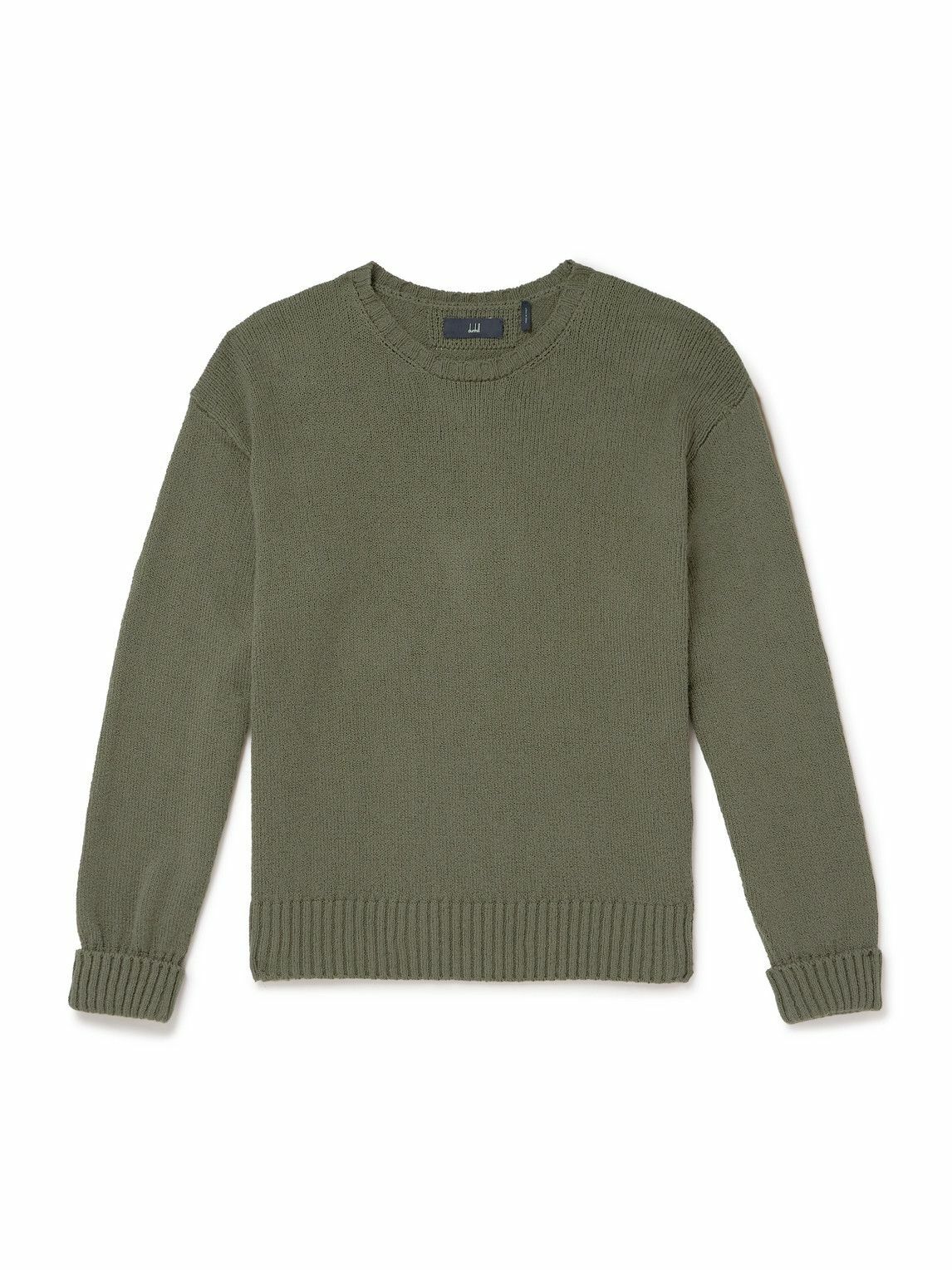 Dunhill - Cotton Sweater - Green Dunhill