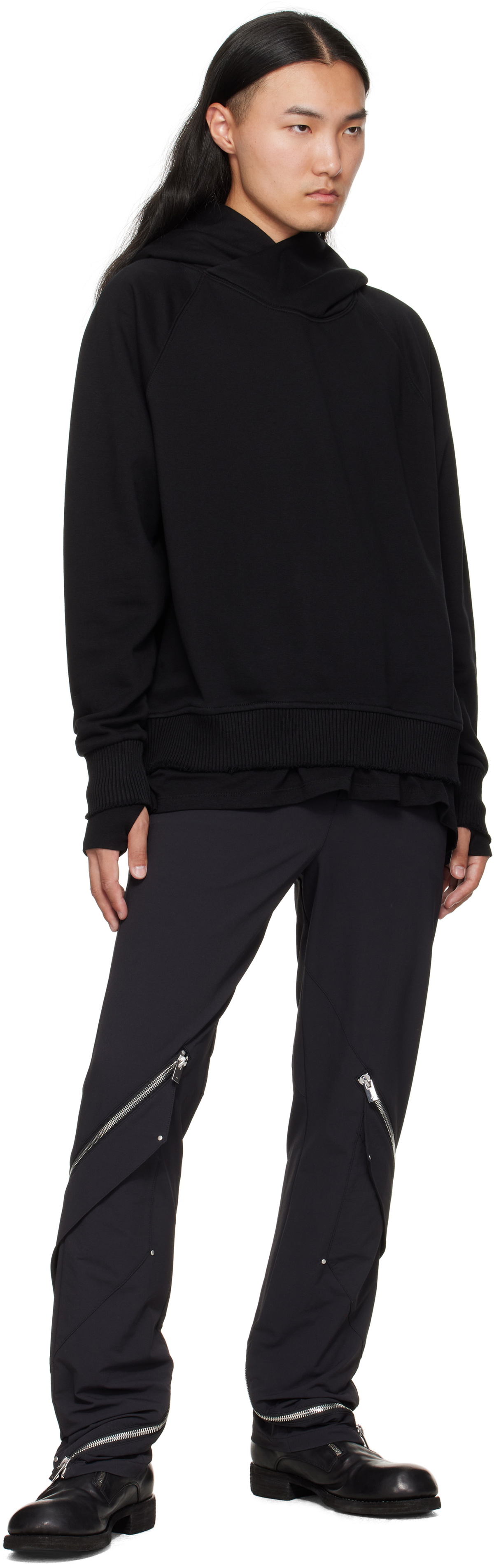 thom/krom Black M S 187 Hoodie