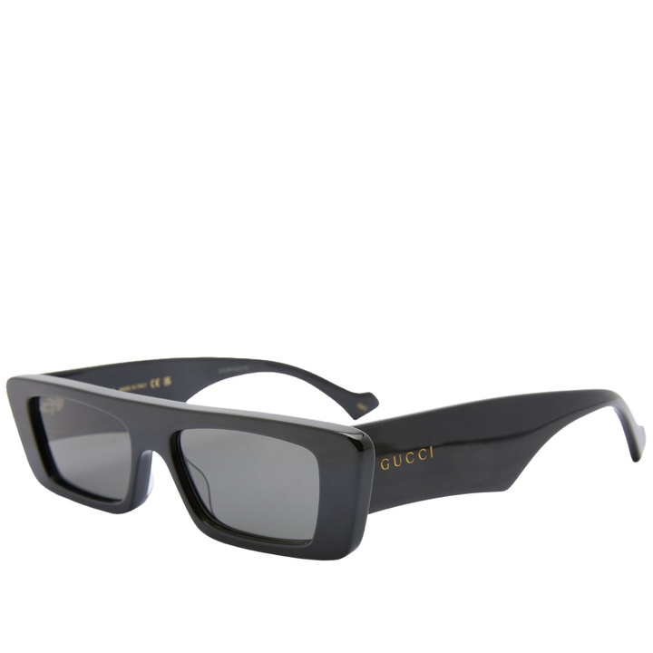 Photo: Gucci Men's Eyewear GG1331S Sunglasses in Black/Grey