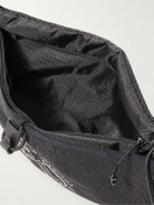 Portal - Borders Embroidered Ripstop-Trimmed Mesh Belt Bag