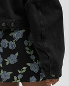 ROTATE Birger Christensen Denim Oversized Jacket Black Womens Denim Jacket