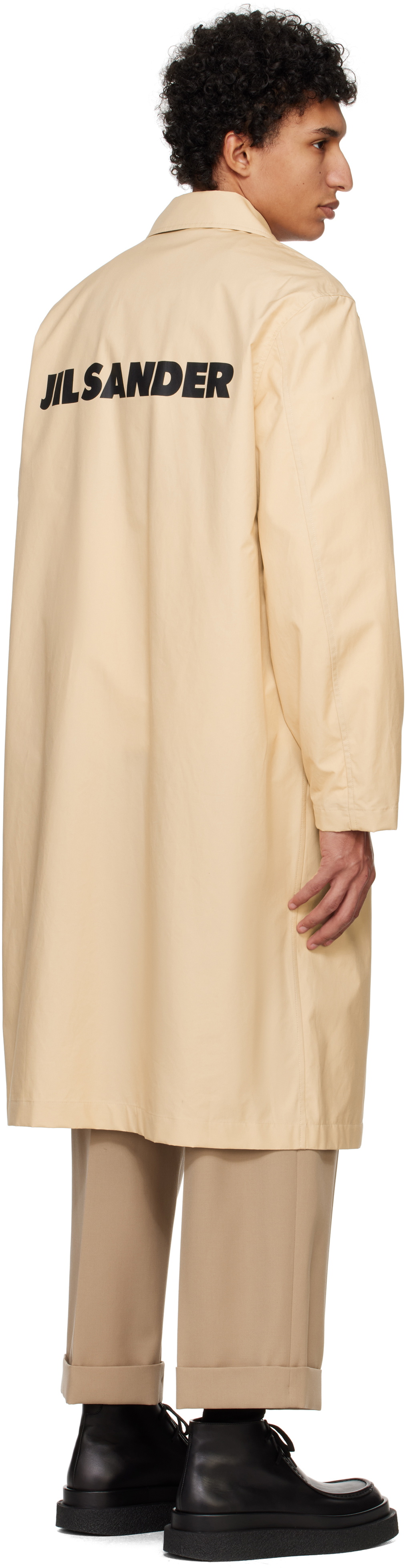 Jil Sander Beige Sport Coat