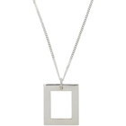 Bleue Burnham Silver The Window Pendant Necklace