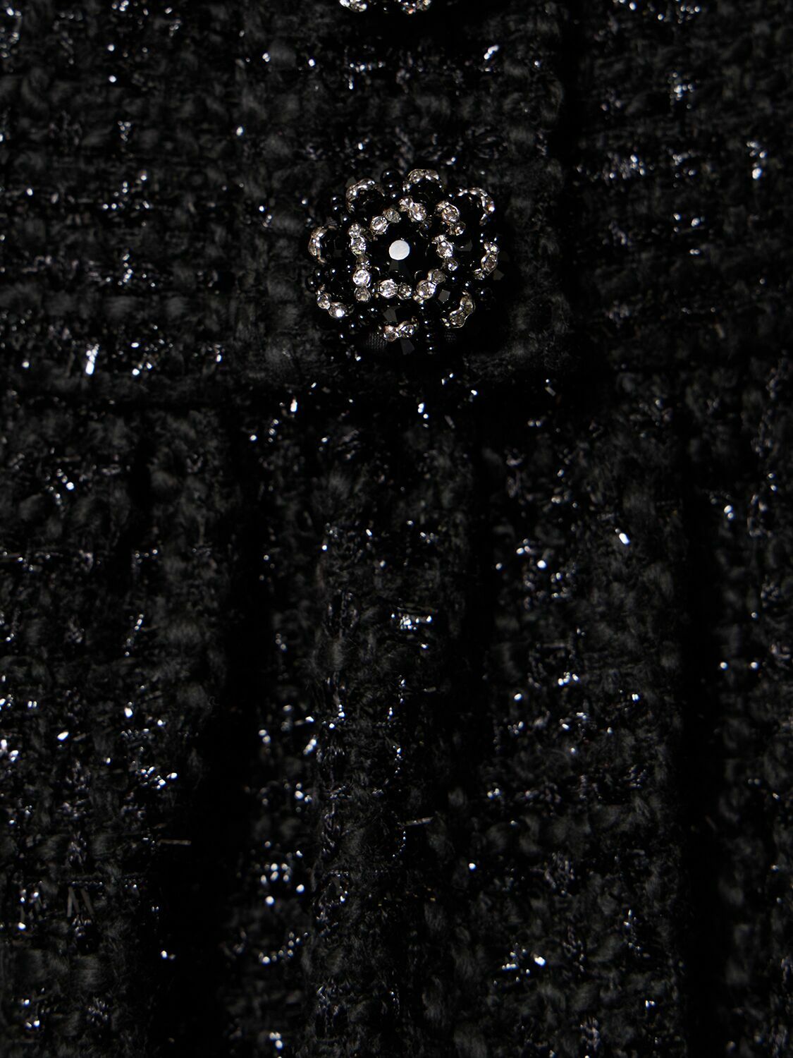 SELF-PORTRAIT - Bouclé Peplum Top