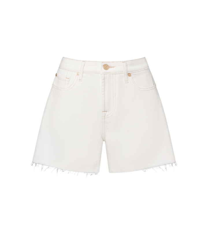 Photo: 7 For All Mankind Monroe denim shorts