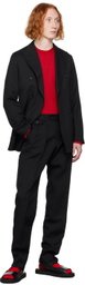 RAINMAKER KYOTO Black Double-Breasted Blazer