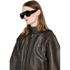 Givenchy Black Mask Aviator Sunglasses