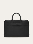 Ferragamo Mens Gancini briefcase in Black