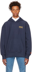 Kenzo Navy Kenzo Paris Oversized Hoodie