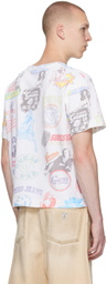 GUESS USA White Cropped T-Shirt