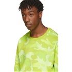 Valentino Yellow Camouflage Sweatshirt