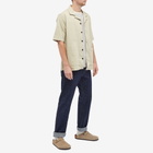 Organic Basics Men's Stripe T-Shirt in Grey