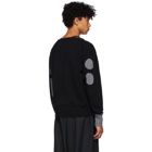 Random Identities Black Morse Code Sweater