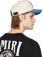 AMIRI Off-White & Blue Embroidered Cap
