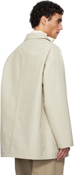 nanamica Beige 2L GORE-TEX Car Coat