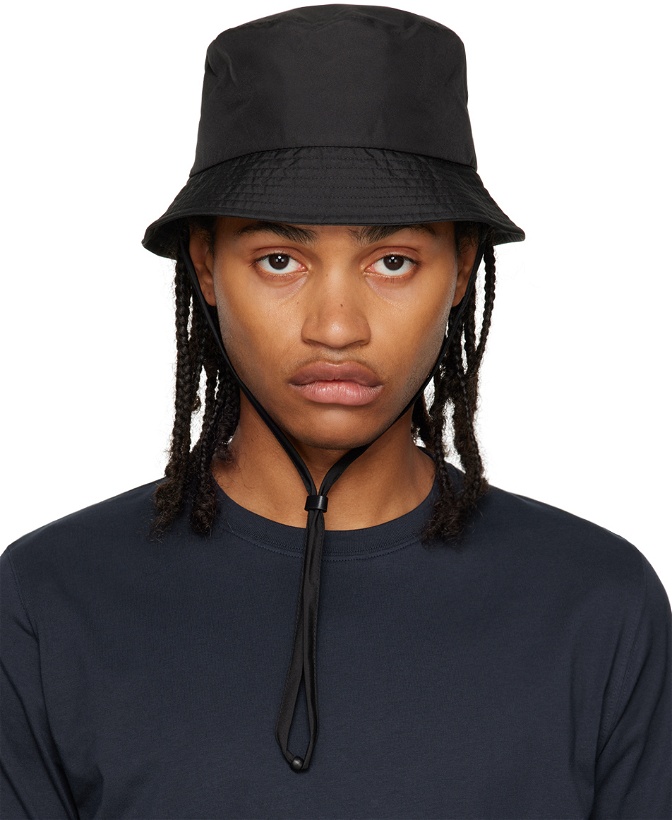 Photo: NORSE PROJECTS Black Printed Hat