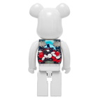 Medicom Pil Chrome Version Be@Rbrick in White 1000%