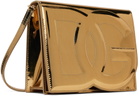 Dolce & Gabbana Gold 'DG' Logo Crossbody Bag