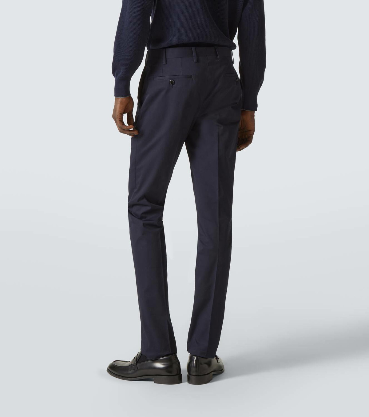 Lardini Straight cotton chinos