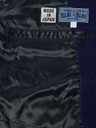 Blue Blue Japan - Sashiko Cotton-Piqué Suit Jacket - Blue