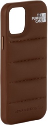 Urban Sophistication Brown 'The Puffer' iPhone 12 Pro Case