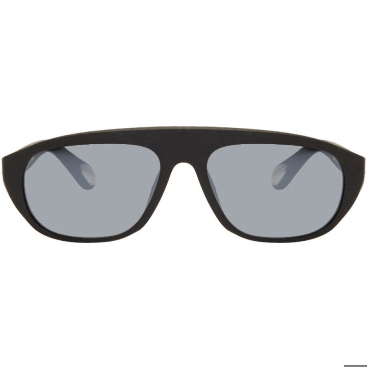 Photo: Ann Demeulemeester Black Linda Farrow Edition Scratched 1 Sunglasses 