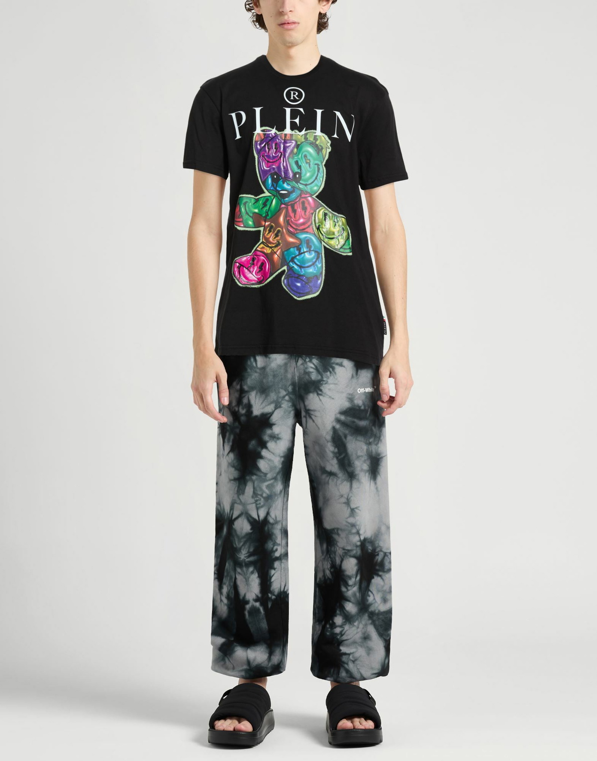 Philipp Plein Mens T-shirt in Black
