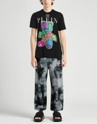 Philipp Plein Mens T-shirt in Black