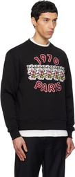 Kenzo Black Kenzo Paris 'KENZO Wild Tiger' Embroidered Sweatshirt