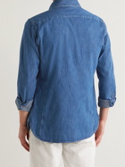TOM FORD - Slim-Fit Denim Shirt - Blue