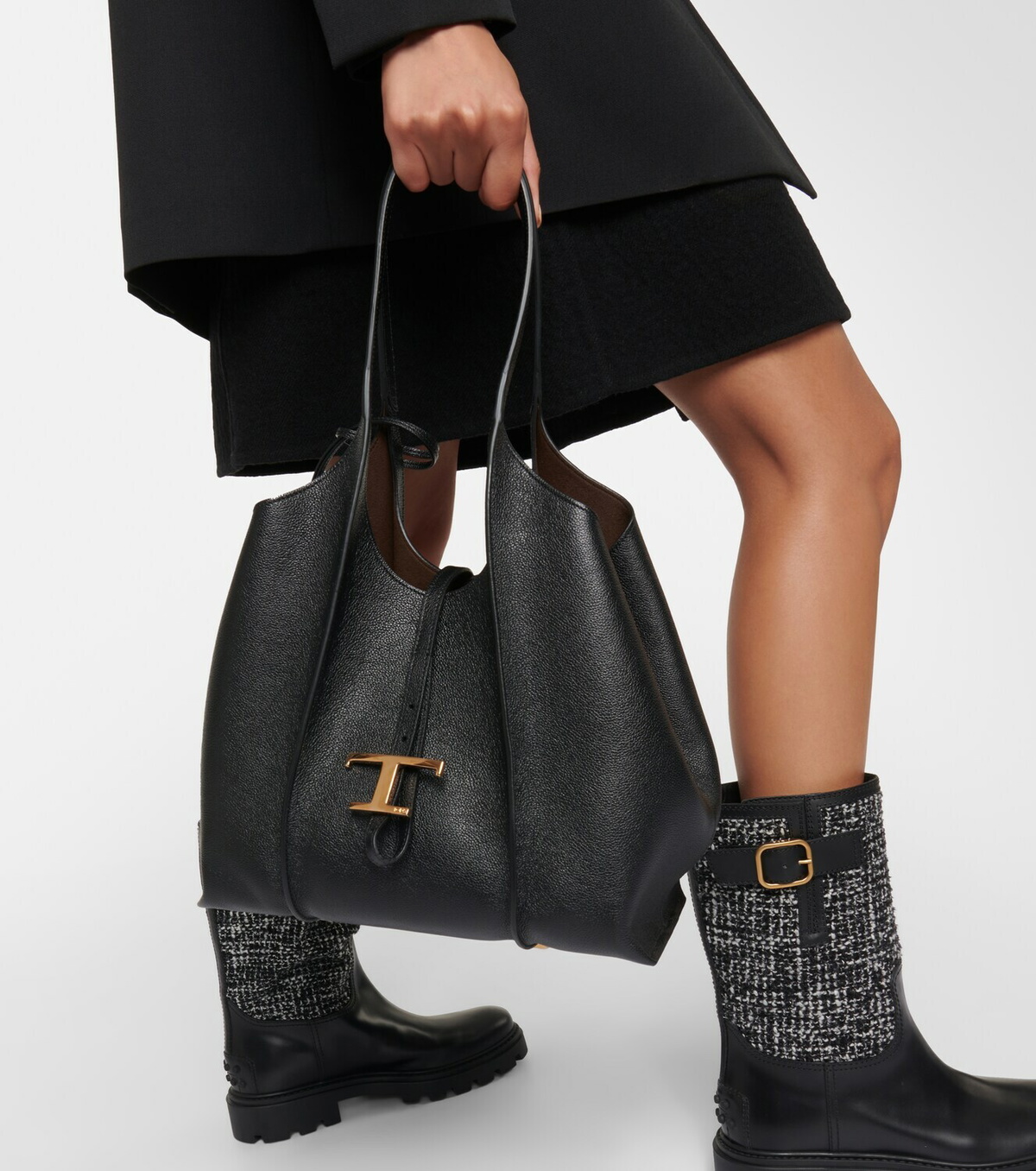 Tod's T Timeless Small leather tote bag Tod's
