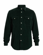 Boglioli Mens Shirt Dark in Green