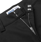 AFFIX - Black Twill Trousers - Black
