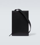 Jacquemus - Le Gadju leather wallet with strap