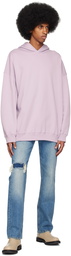 Filippa K Purple Oversized Hoodie