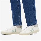 Veja Men's Campo Sneakers in Extra White/Matcha