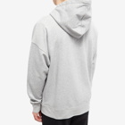 Isabel Marant Men's Miley Logo Hoody in Grey/Midnight