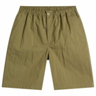 Danton Men's Textured Easy Shorts in Olive