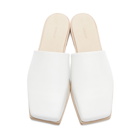 AURALEE White Foot The Coacher Edition Square Sandals