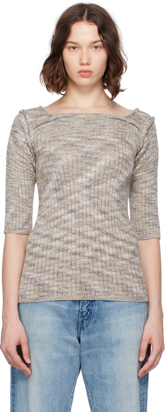 Photo: Baserange Gray Zampa 3/4 Sweater