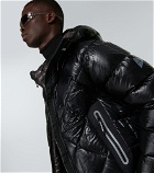 And Wander - Quilted hooded down jacket