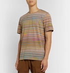 Missoni - Striped Cotton T-Shirt - Multi