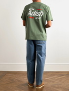 Adish - Kora Logo-Print Cotton-Jersey T-Shirt - Green