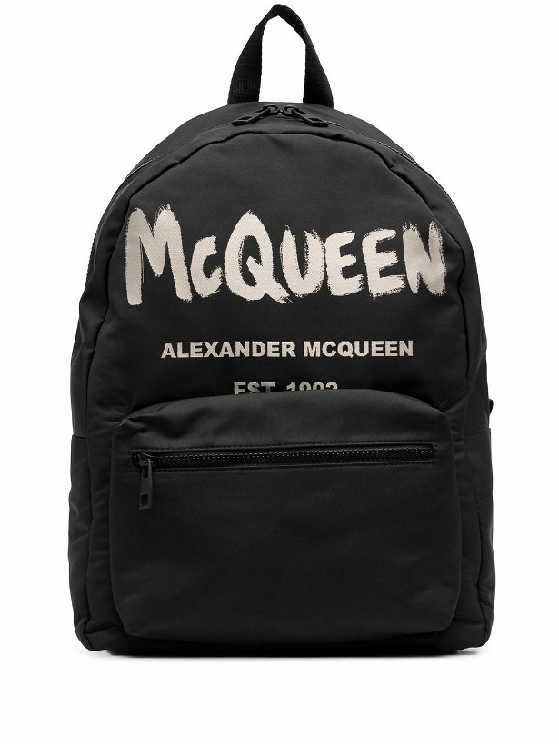 Photo: ALEXANDER MCQUEEN - Graffiti Metropolitan Backpack