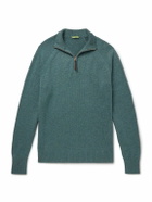 Sid Mashburn - Cashmere Half-Zip Sweater - Blue