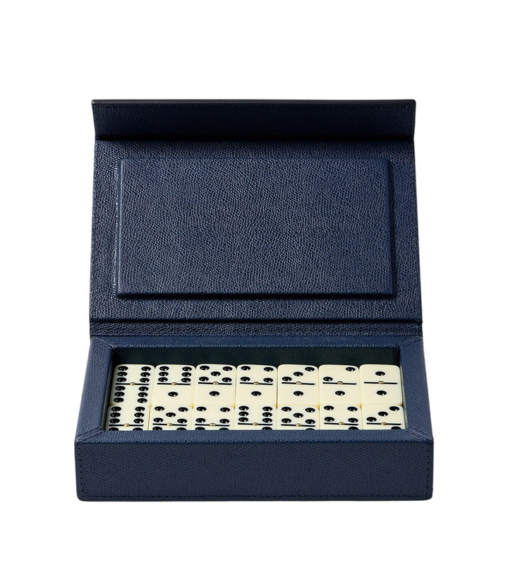 Photo: Giobagnara Parma leather domino set