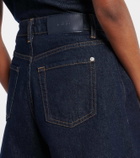7 For All Mankind Kori high-rise denim shorts