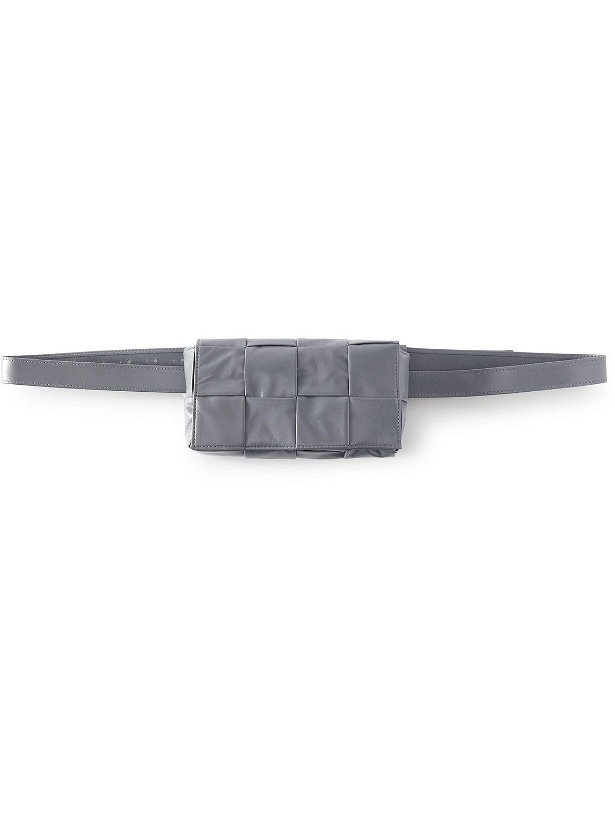 Photo: Bottega Veneta - Cassette Mini Intrecciato Leather Belt Bag