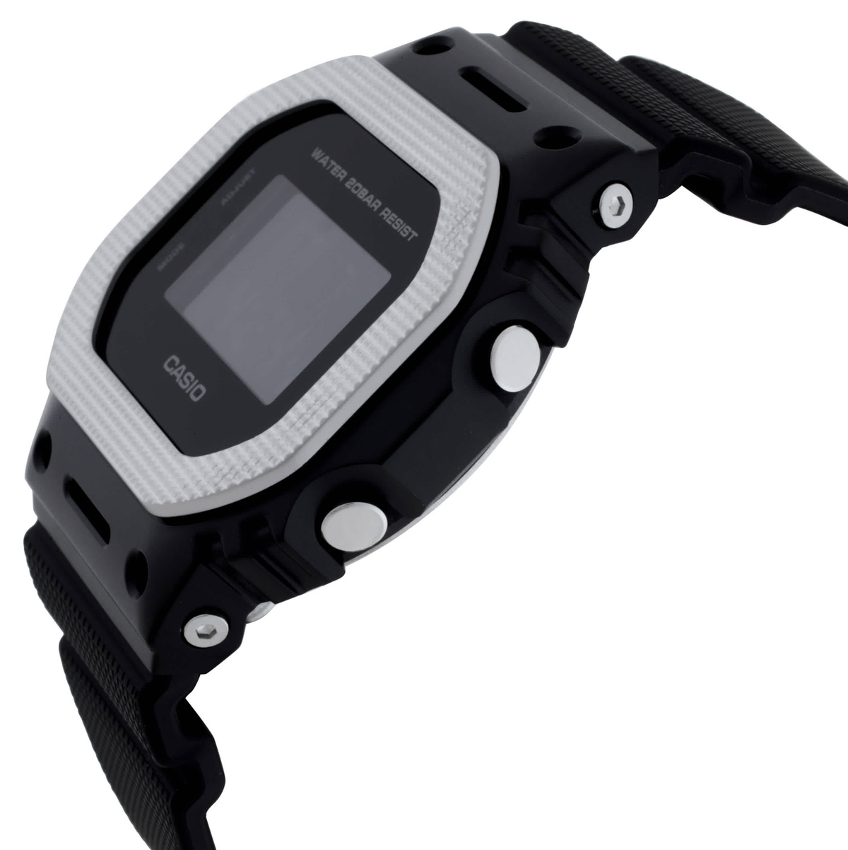 Casio G-Shock Alarm Quartz Digital Black Dial Watch GM-5600BM-1